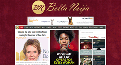 Desktop Screenshot of bellanaija.com